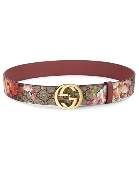 gucci belt with flowers|genuine leather gucci belt women.